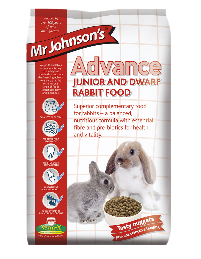Mr Johnson’s Advance Junior & Dwarf Rabbit Food