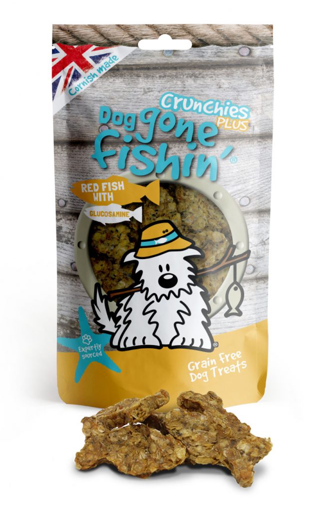 Dog gone fishin’ Crunchies & Crunchies PLUS